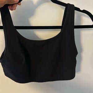 Aritzia TNA Action Black Sports Bra Crop size medium